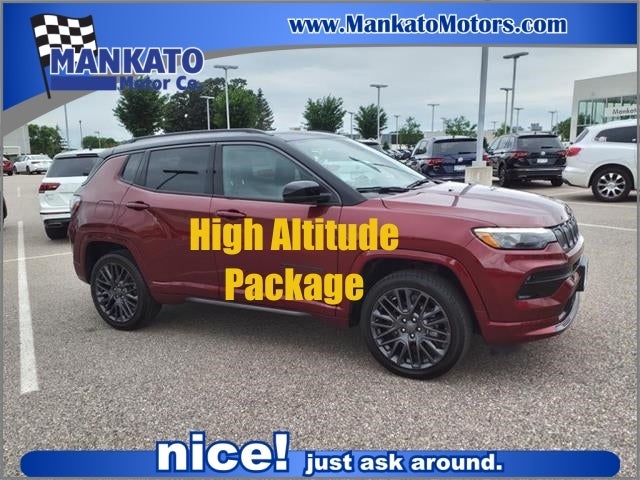 Used 2022 Jeep Compass High Altitude with VIN 3C4NJDCB2NT140679 for sale in Mankato, Minnesota